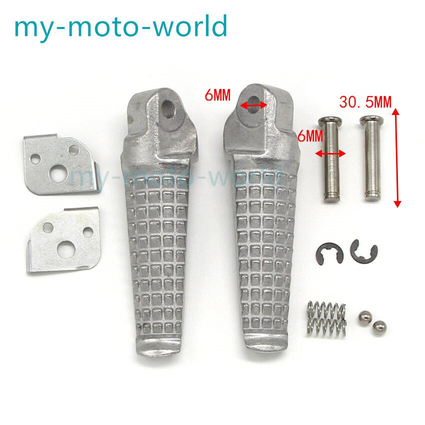 For Suzuki Rear Footrest Pedal Footpegs GSF600 Bandit 600 1995-2004/ RGV250 1997
