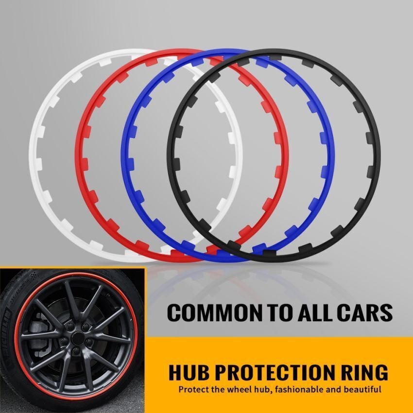 4PCS/SET Strip Car Wheel 20-21 Inch Hub Rim Rims Protector Decor Tire Guard Line
