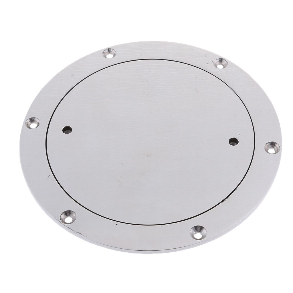 Heavy Duty Stainless Steel Circular Inspection Hatch Boat Deck Plate 197mm