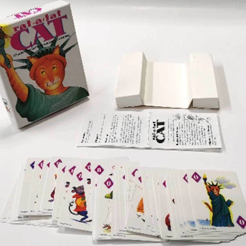 Rat A Tat Cat Funny Classic Family Party Board Cards Game Toy Kids Gift UK