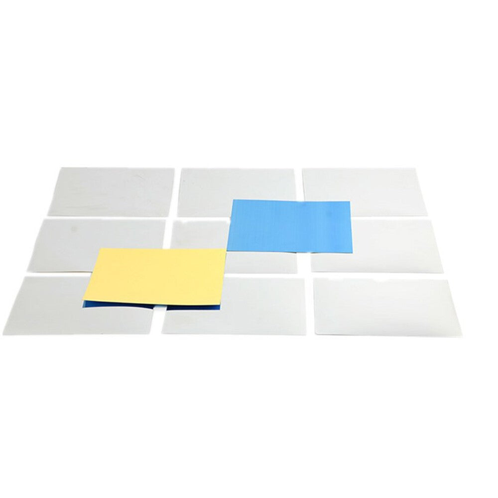 16Pcs Mirror Tiles Wall Sticker Self Adhesive Square Stick On Art Home Decor