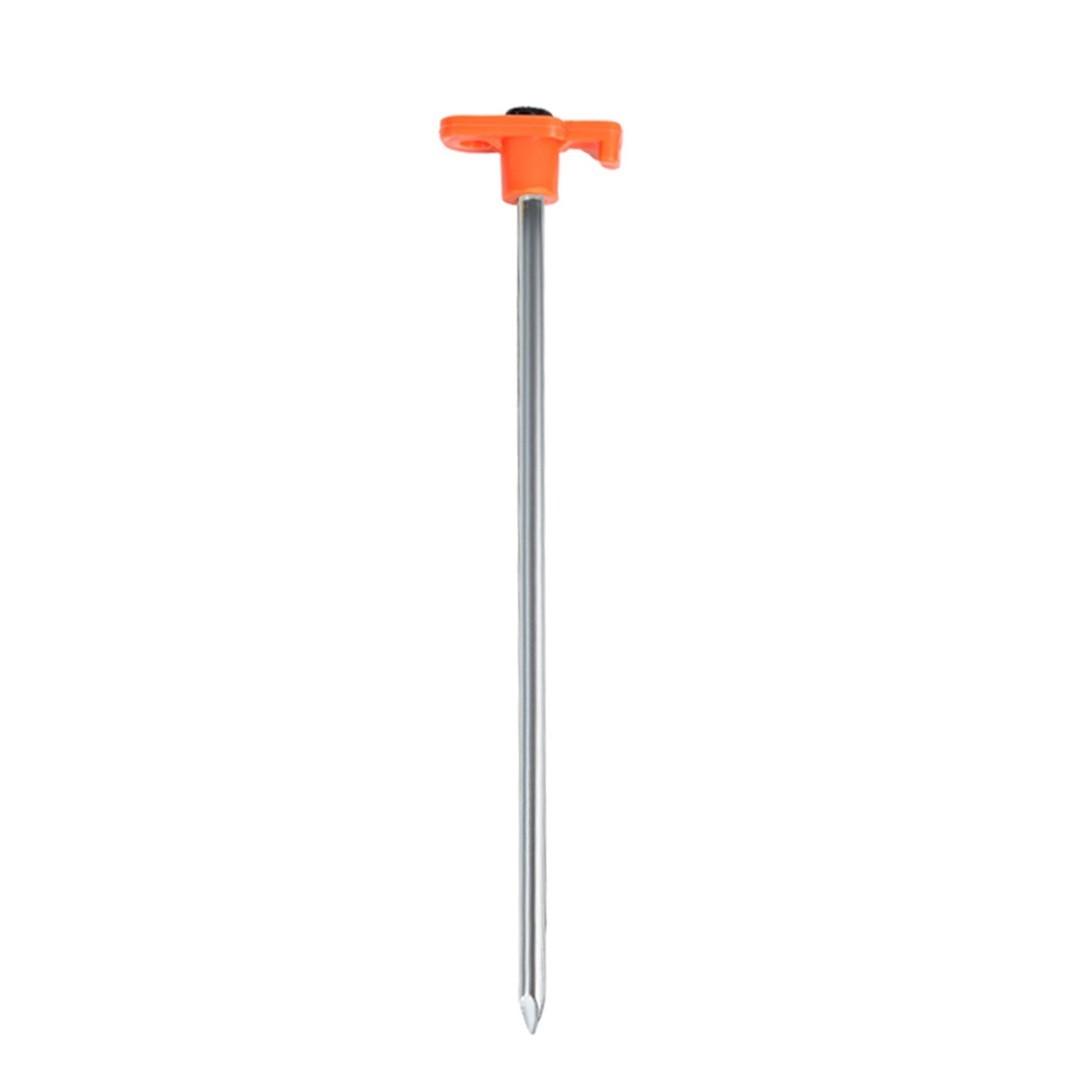 20PCS Heavy Duty Hard Ground 25cm Rock Peg Hook Top Camping Awning Tent Tool UK