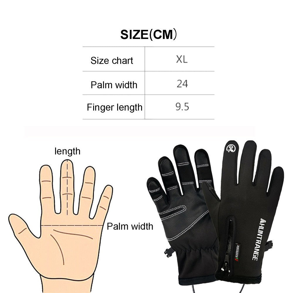 1 Pair USB Heated Gloves for Men & Women, Touchscreen Winter Warm Heated Gloves