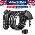 HEAVY DUTY STRONG MOTORCYCLE MOTORBIKE BIKE SECURITY CHAIN AND PADLOCK LOCK 1.2M