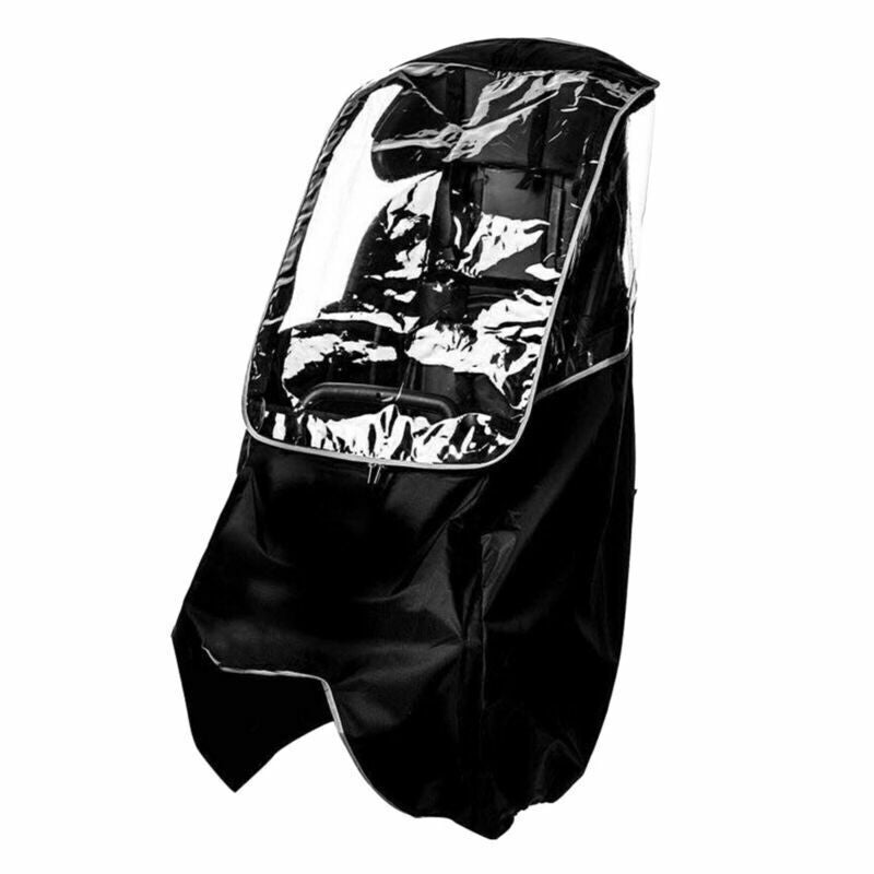 Child Bike Seat Rain Cover PVC Bicycle Rear Seat Canopy Cover