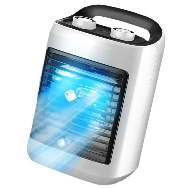 Cooling Fan with Ice Packs 30H Cooling Time USB Rechargeable for Home Car Travel