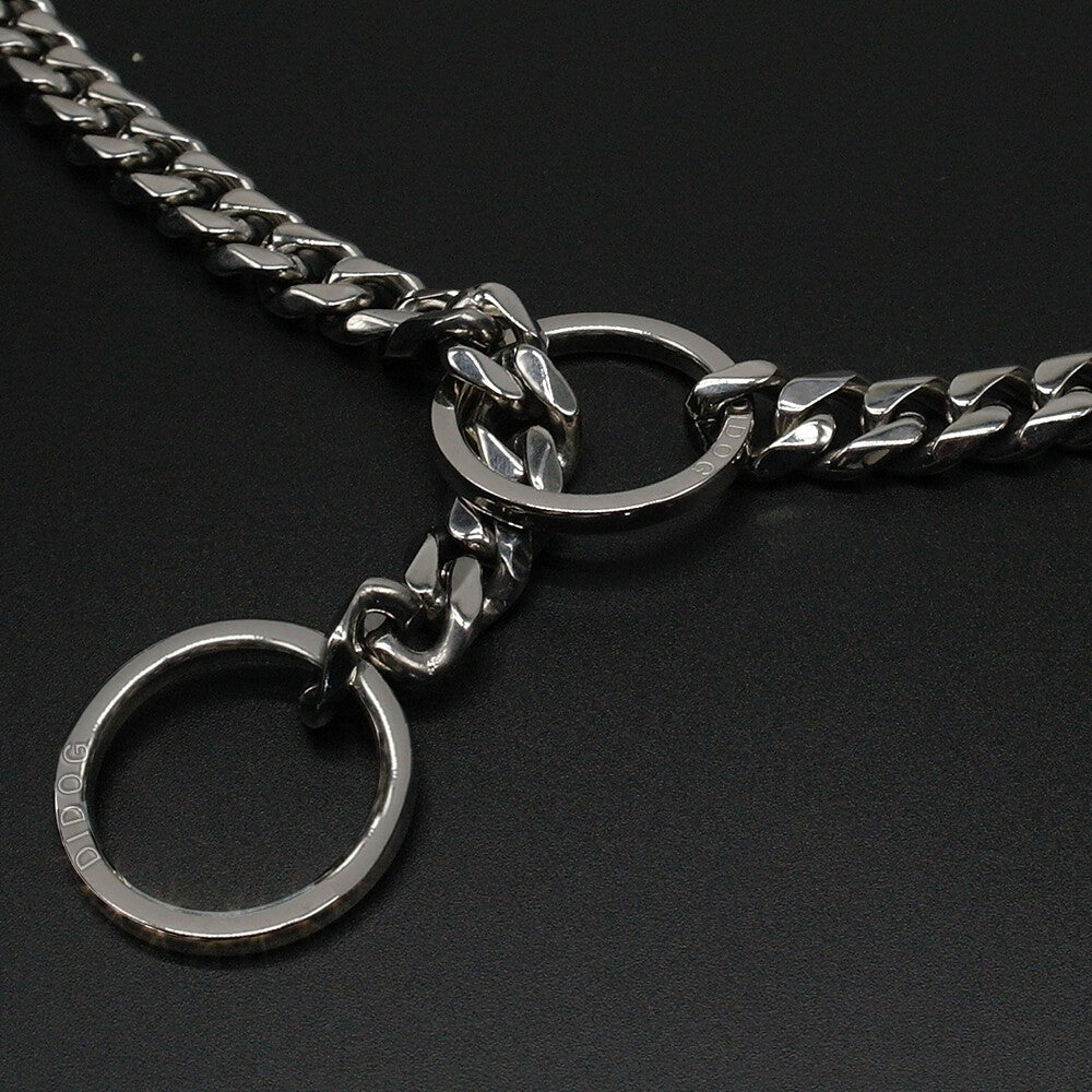 Stainless Steel Chain Dog Collar Training Slip Choker Heavy Duty Rottweiler