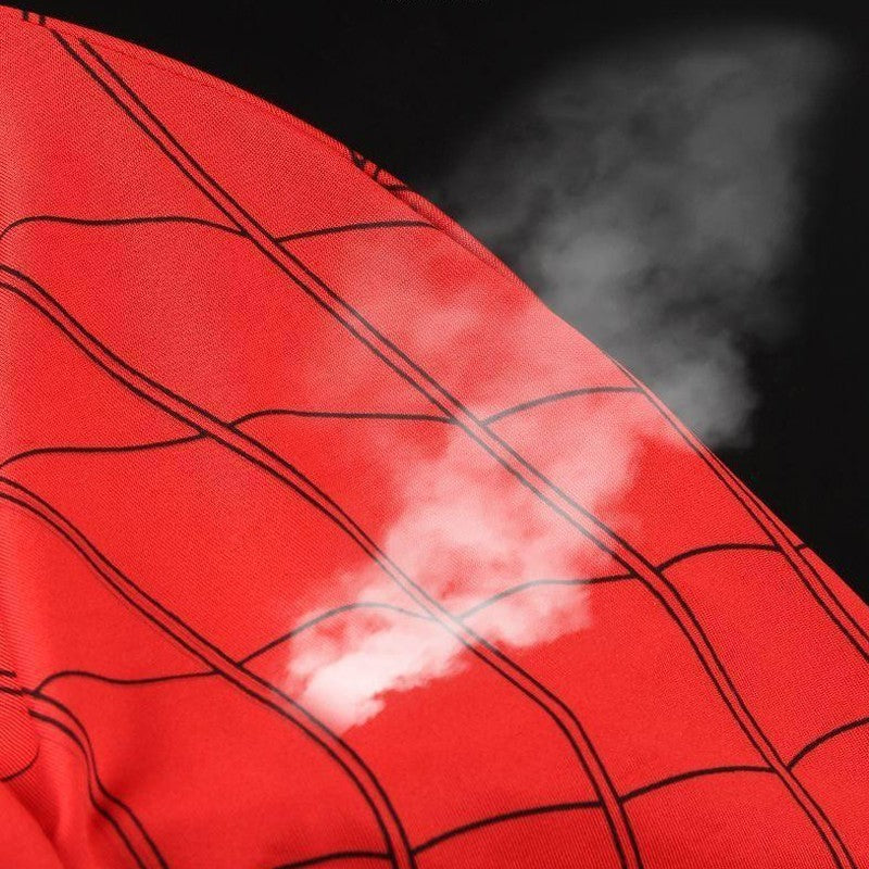 Spiderman Mask with Ring Remote Control Eye Closing Blinking Eyes Helmet Cosplay