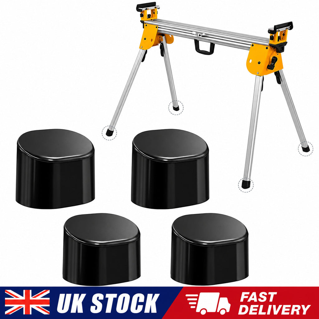 4PCS Replacement Leg Feet For Dewalt DWX Series Mitersaw Stand Stand Foot Pad
