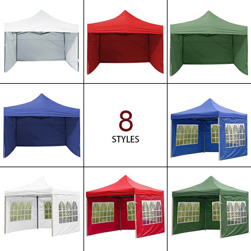 Garden 3x2m Marquee Gazebo, Waterproof Canopy Tent with Side Walls Outdoor