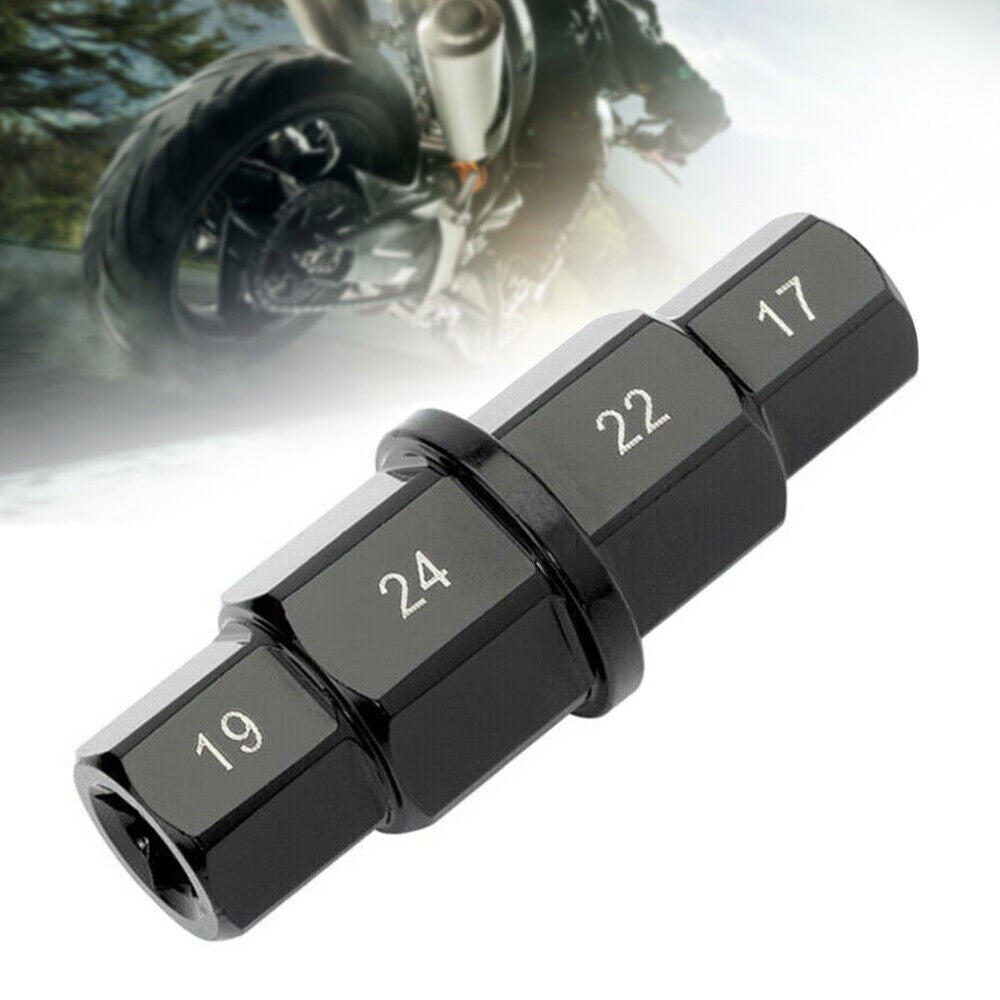 4 In 1 Motorcycle Spindle Key Motorbike - Front Wheel Removal Tool 17 19 22 24mm