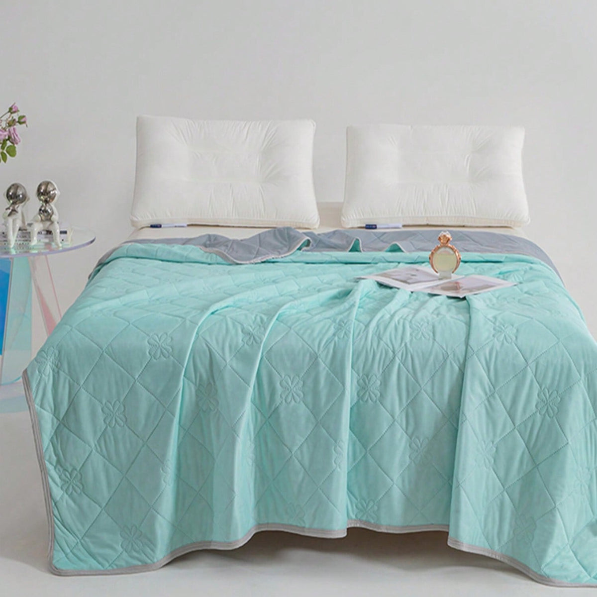 Cooling Blanket For Hot Sleepers Breathable & Heat Absorbent Summer Throw UK