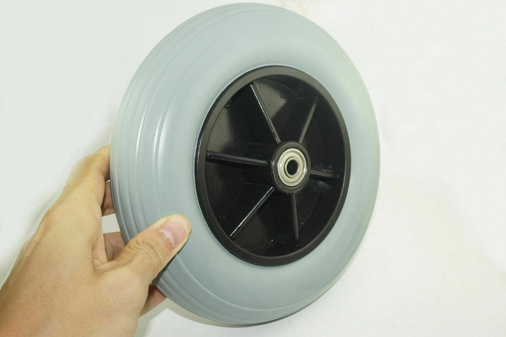1 pair of 8" Front Castor Wheels for many Standard Wheelchairs 200x50mm