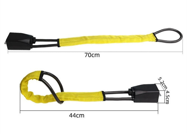 Titan Steering Wheel Lock – Heavy Duty Anti-Theft Car Security Device for Cars