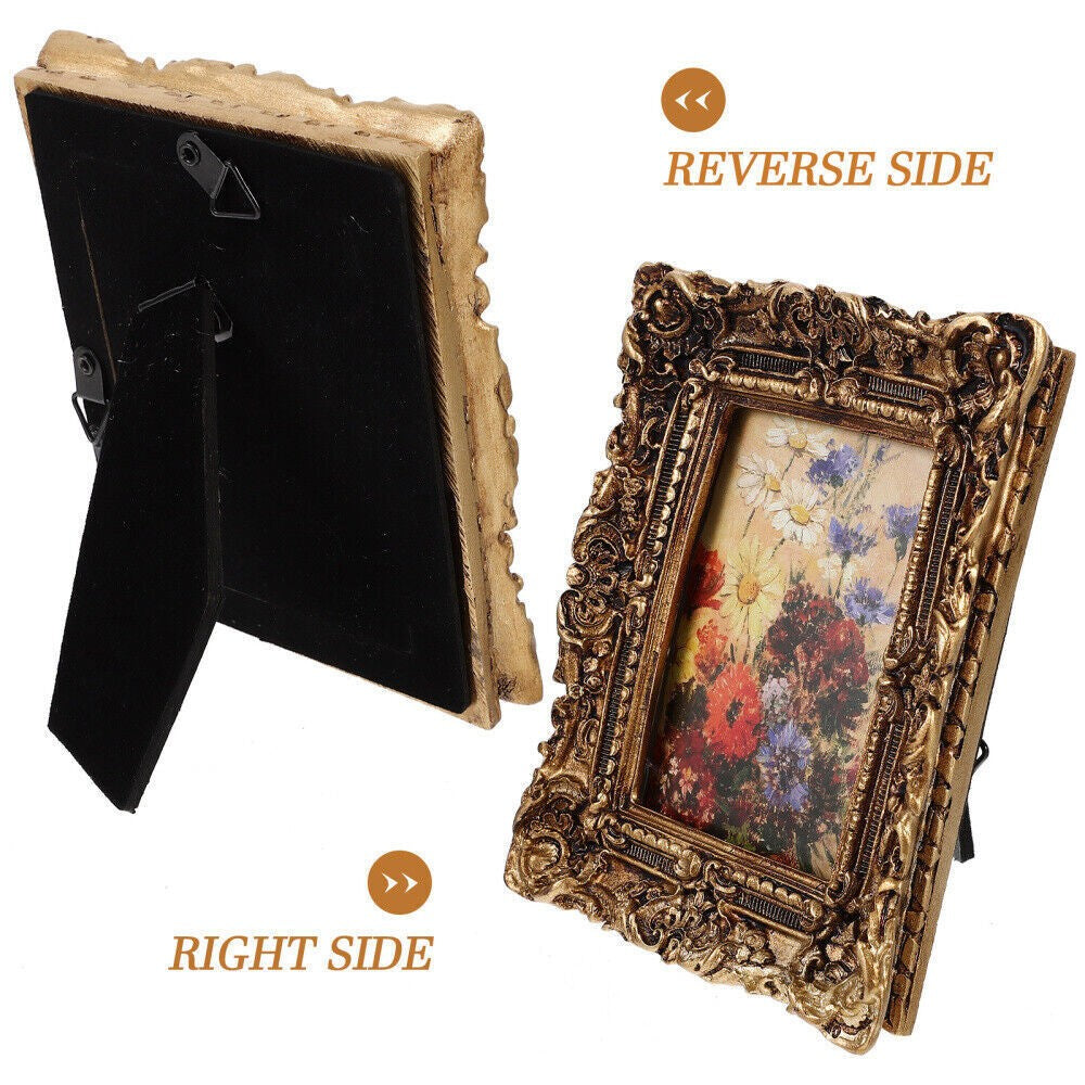Vintage Antique Picture Frame Victorian Picture Frame European Style Photo Frame
