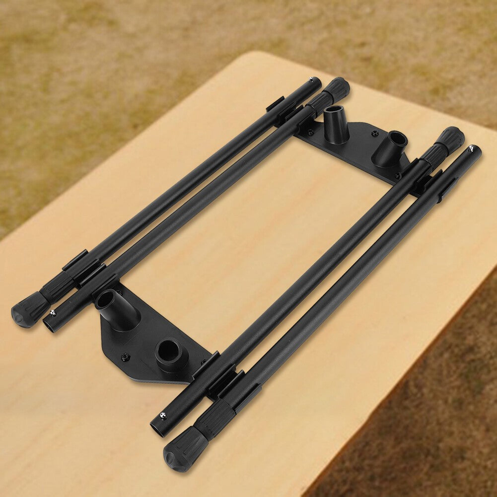 Foldable Workbench Legs Adjustable Height Furniture Legs DIY for Outdoor Camping