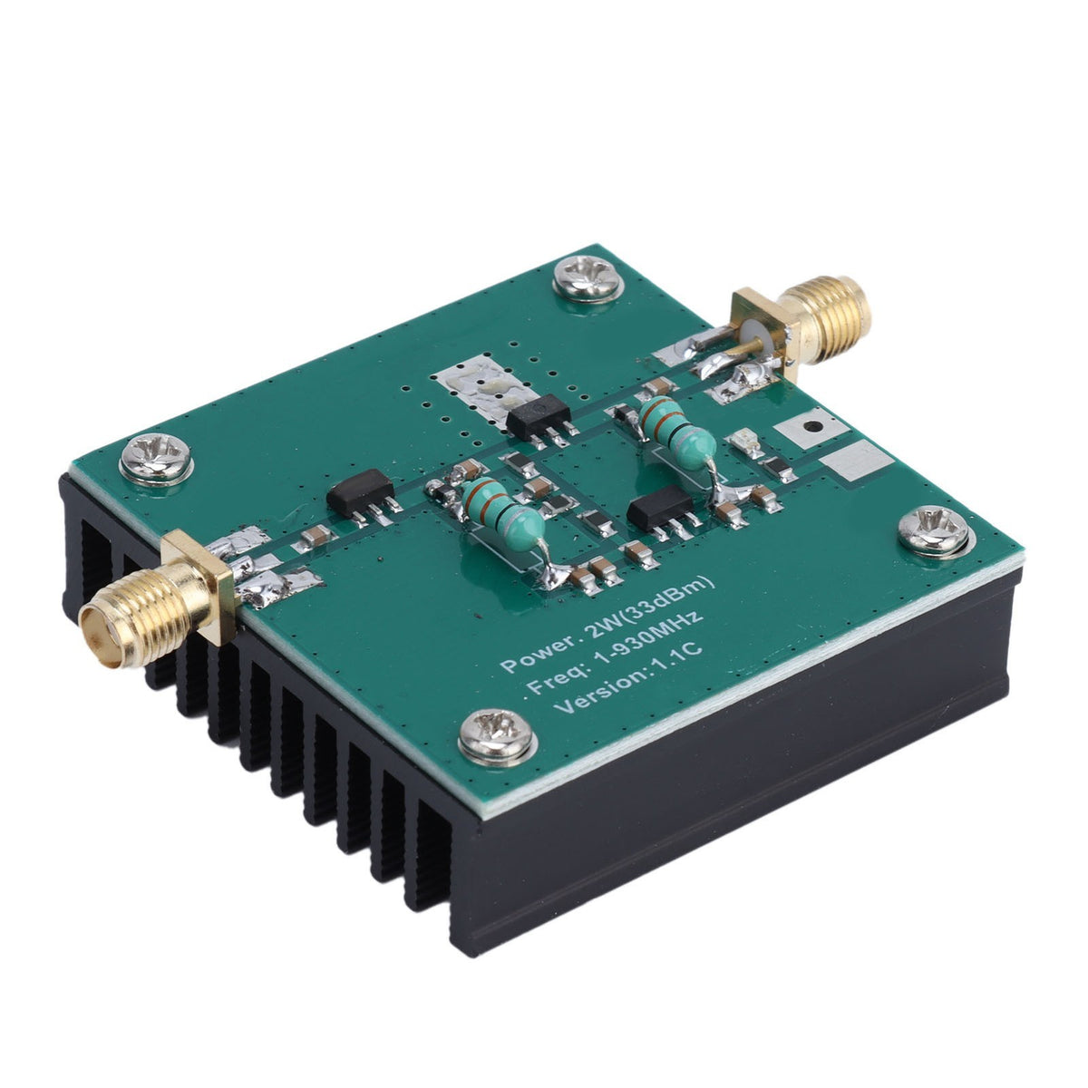 RF Amplifier Good Cooling RF Power Amp Module DC12V 1‑930MHz Frequency For