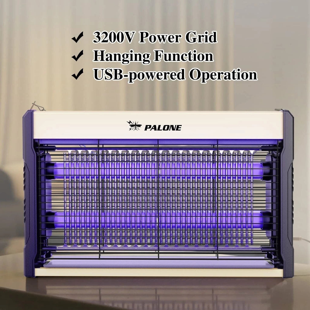 Bug Zapper Electric Insect Killer Mosquito Fly Pest Trap UV LED Indoor Lamp UK