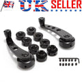 Pair Black Car Truck Window/Door/Winder Riser Crank Handle Riser Alloy Universal