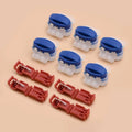 6pcs Cable Connectors w/ 4pcs Terminals Fit For Gardena Robot Lawnmower