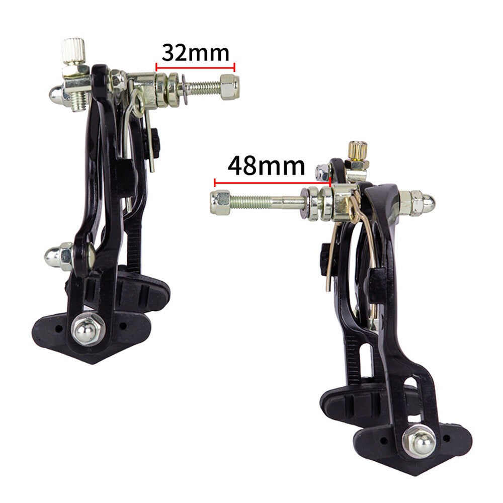 1 Pair Bicycle C Brake 70-90mm Long-reach Rear & Front C Caliper Brake Set Bike