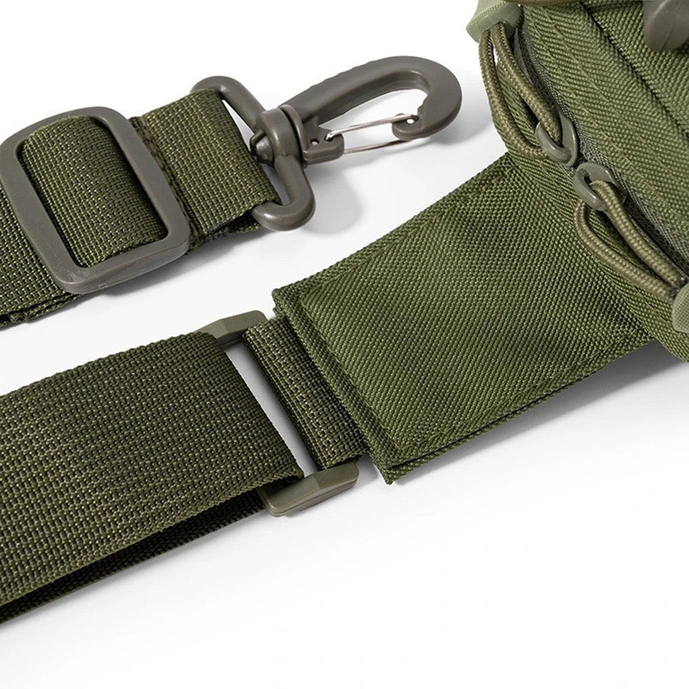 Tactical Sling Chest Bag Water Bottle Pouch Phone Shoulder Backpack for Outdoor