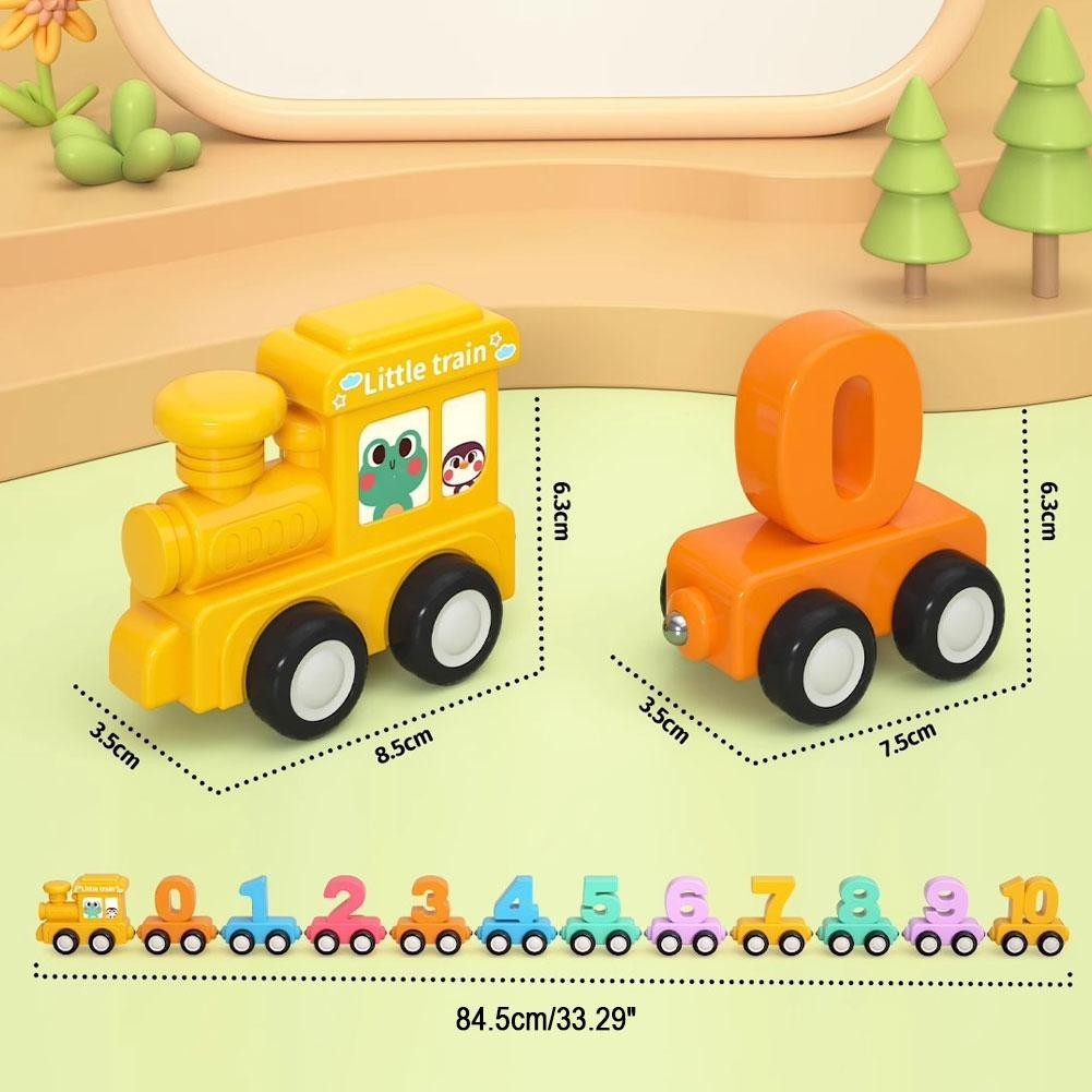 1set 0-10 Number Early Educational Toys Magnetic Number Train Set Kids UK
