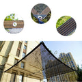 3x4M Sun Protection Shade Fabric Net UV Resistant With Built-in Eyelets