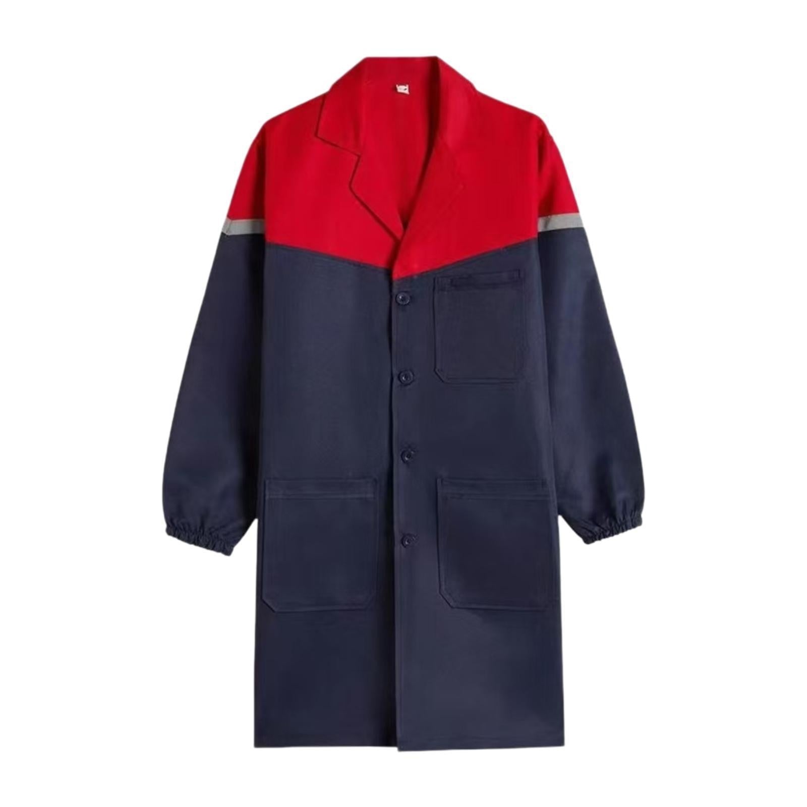 Paint over Coat Adults Workshop Mechanic Outerwear Smock Men Warehouse Work Coat