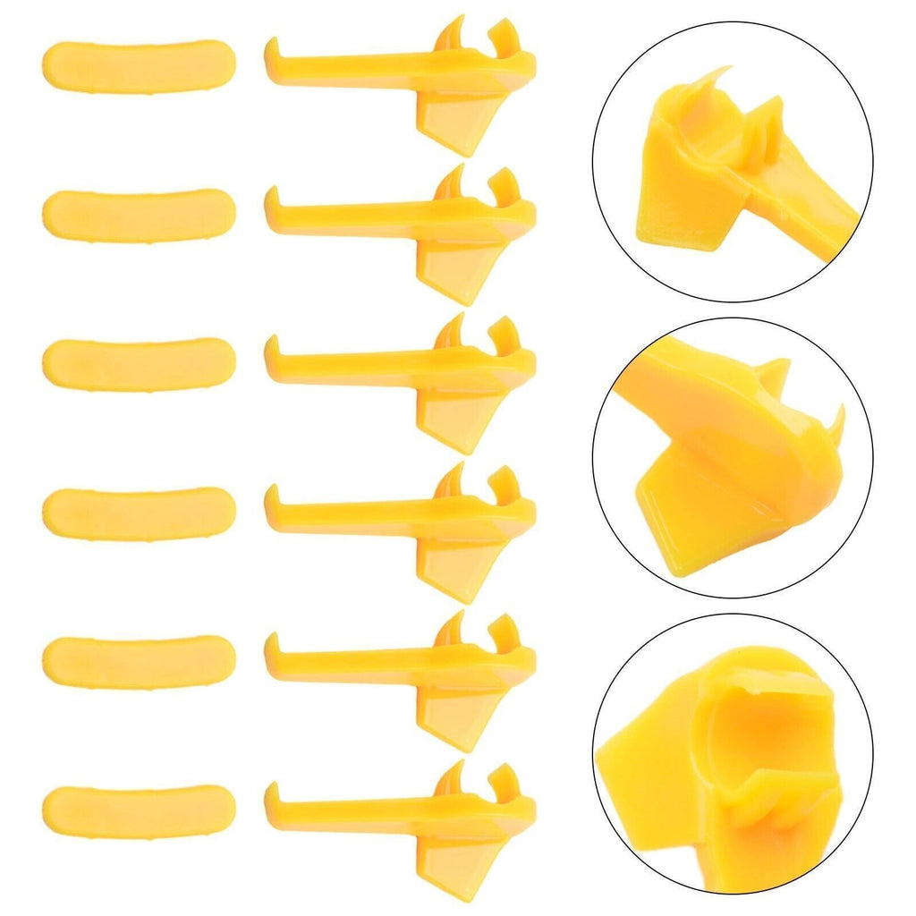 12Pcs Replacement Tyre Nylon Mount Demount Machine Head Insert Rim Protector New