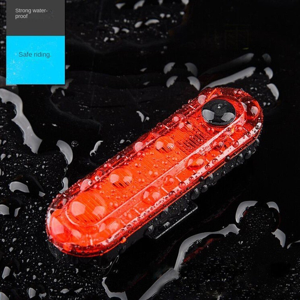 Night Riding Lights Rear Bike Tail Light  Fit On Any Bicycle/Helmet