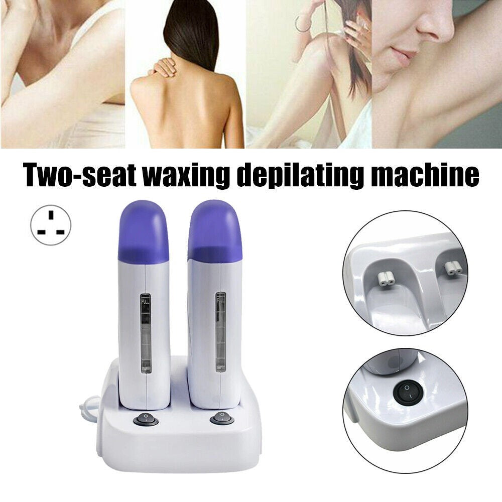 Electric Depilatory Roll Wax Heater Roller Hair Removal Depilation Machine