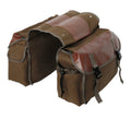 Bike Double Pannier Bags 30-40L Capacity Rear Seat Saddle Bag for Bicycle