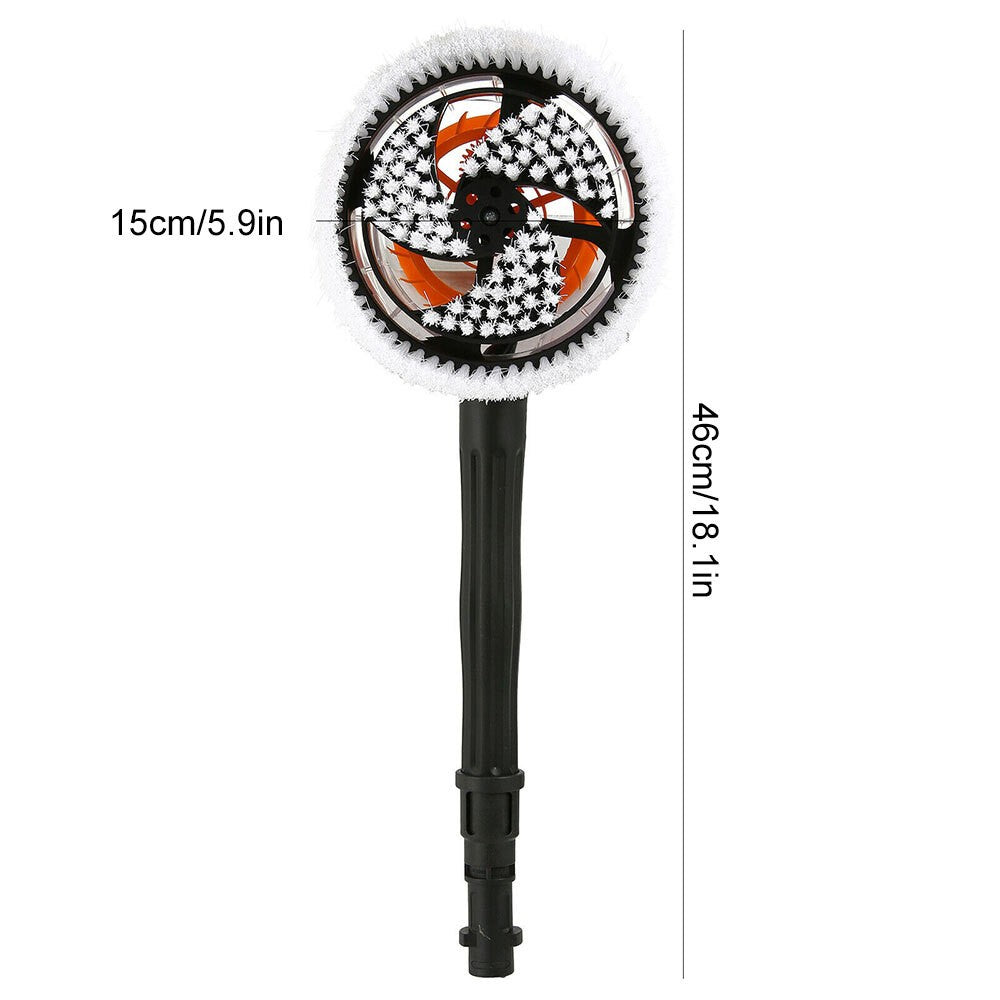 Rotary Wash Brush Head Replacement Fit KARCHER K2 K3 K4 K5 K6 K7 Pressure Washer