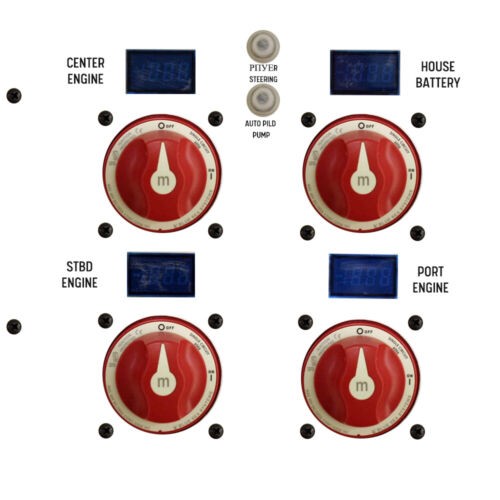Blue Sea 6006 M-Series Battery Switch Single Circuit On/Off Marine Boat