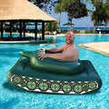 PVC Pool Floats Toys Lightweight Inflatable Floating Tank for Summer Beach Party