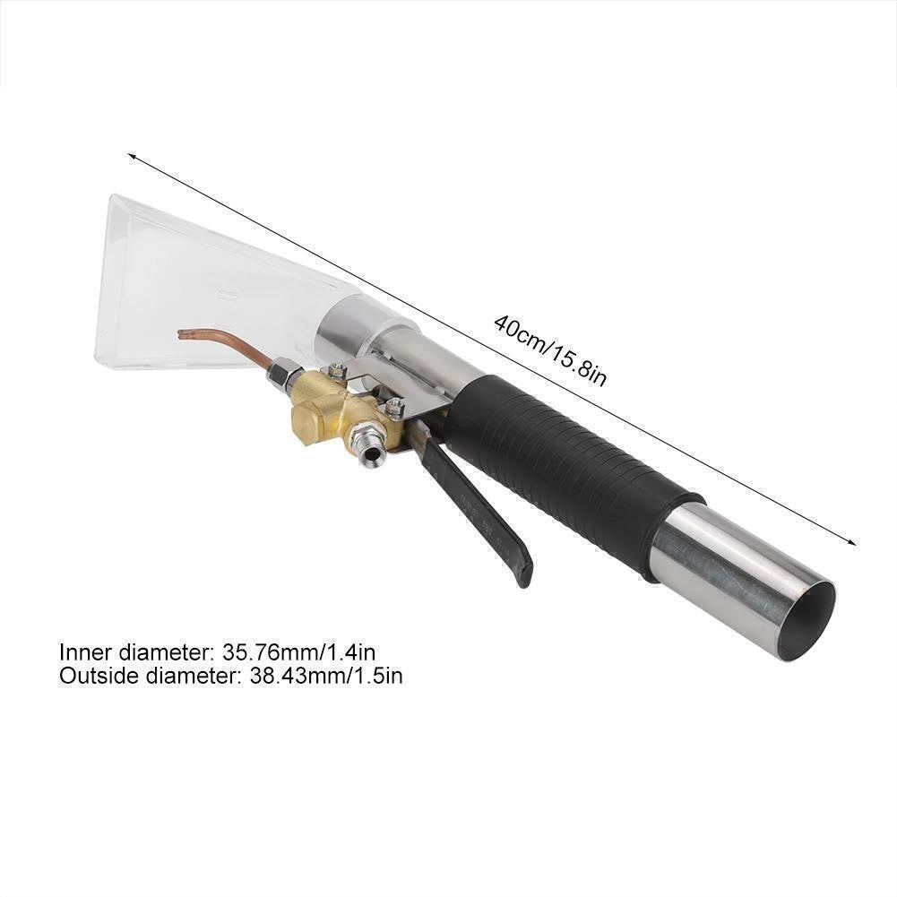Steam Vacuum Nozzle Sturdy Metal Body Car Detailing Suction Nozzle UK