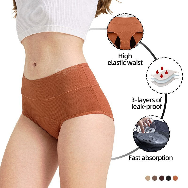 Womens Stretchy Period Knickers Leak Proof Menstrual Underwear Panties