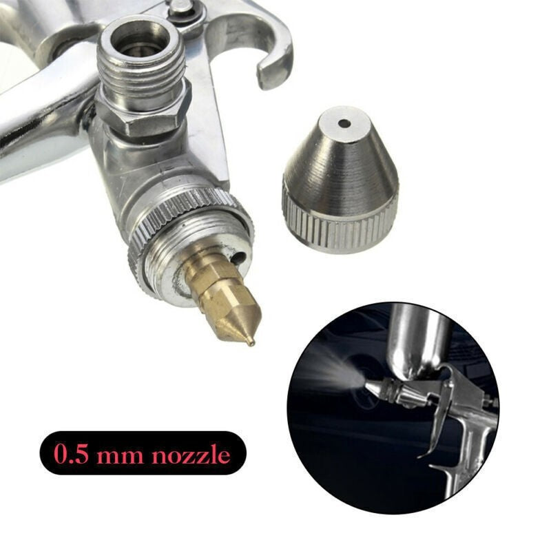 Mini HVLP Air Spray Gun Auto Car Touch Up Spot Paint Detail Sprayer Tools