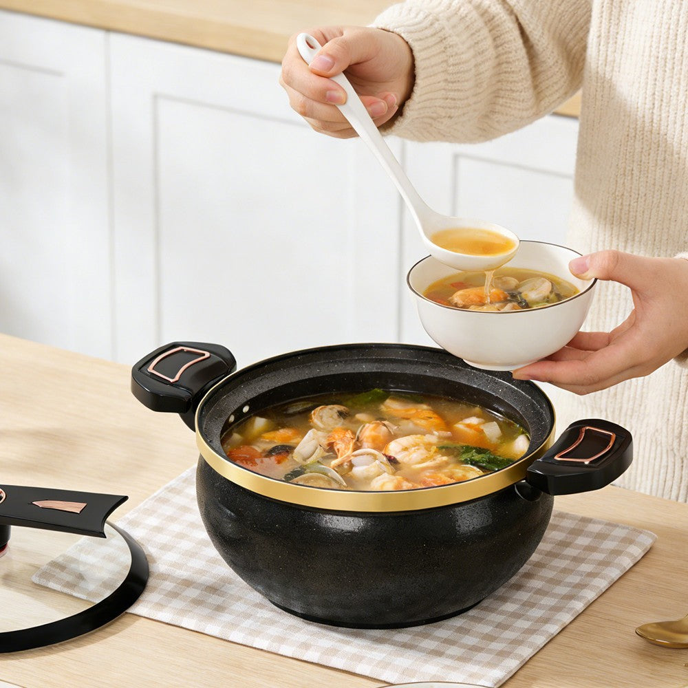 8L Micro Pressure Cooker Non Stick Pot Large Capacity Induction Cooker Household