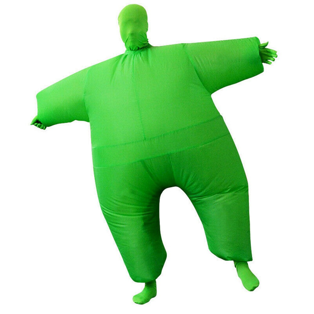 Adult Inflatable Suit Fat Suit Costume Fat Chub Sumo Blow Up Fancy Dress Costume