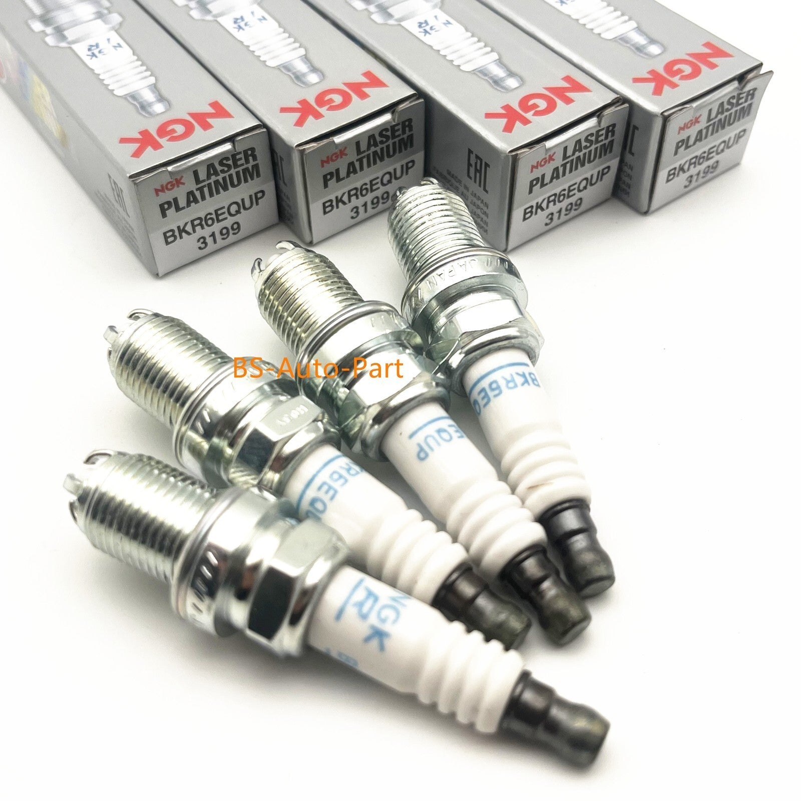 6x NGK Spark Plugs BKR6EQUP 3199 New For BMW 5-SERIES E39 520 523 525 528 530 UK