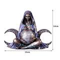 Gaia Goddess Sculpture Mother Earth Statue Decorative Figurine for Garden Patio