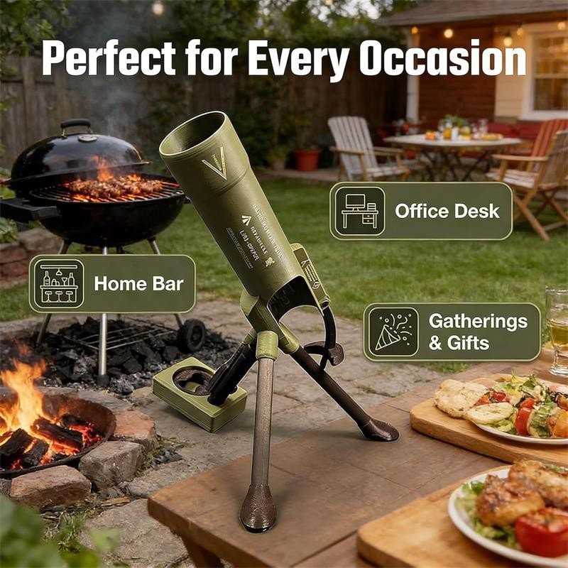 Beer Bottle Mortar Bottle Opener 70mm Mortar Beer Bottle Opener Heavy-Duty