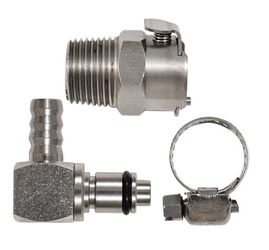 Stainless Steel Quick Release Fuel Pump Connector for BMW R1200GS ADV.*