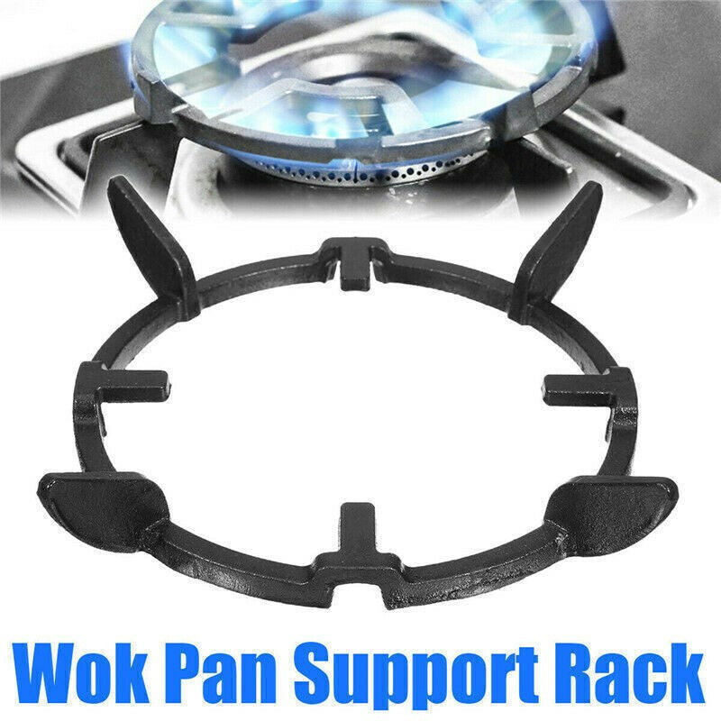 Universal Cast Iron Wok Support Ring Pan Stand Gas Cooker Hob Burner Rack Tool