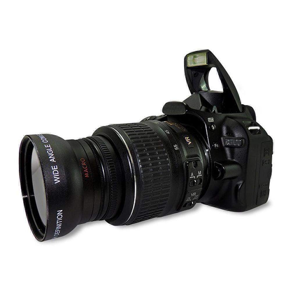 0.45x 52mm Wide Angle Lens with MACRO for Canon Nikon 52mm DSLR&digital camera