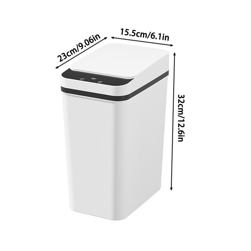 Motion Sensor Waste Bin Rubbish Kitchen Trashcan 12L Automatic Trash Can Smart