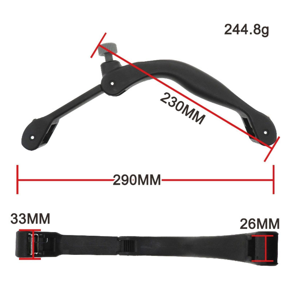 Bow Shape Sandpaper Holder Sanding Belt Holder for Automotive Wall Furniture