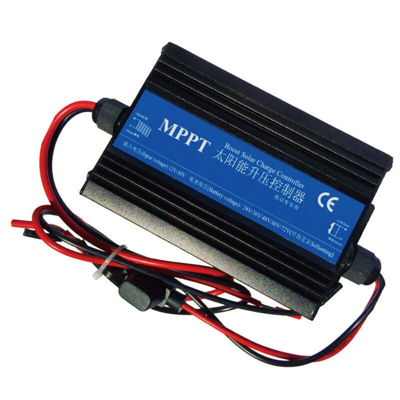 MPPT Boost Solar Battery Charger Controller Regulator 24V-72V Over-charge UK